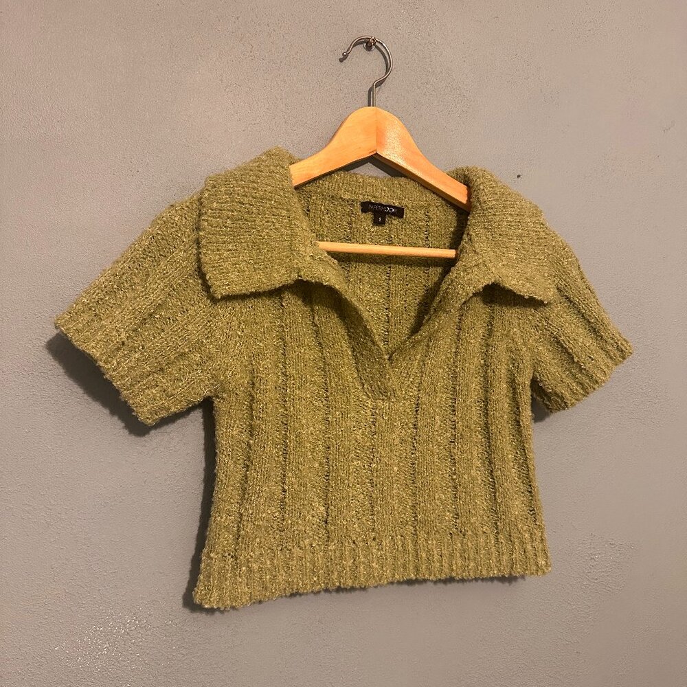 Knit Collared Shirt